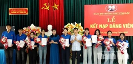 Đảng bộ xã Vĩnh Lộc làm tốt công tác&nbsp;tạo nguồn, phát triển đảng viên