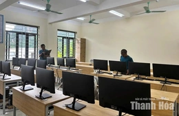 Các trường học ở xã Cẩm Thủy tích cực chuẩn bị cho năm học mới