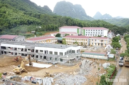 Điểm sáng về tiến độ xây dựng trường nội trú liên cấp vùng biên