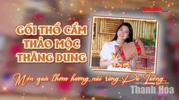 [REVIEW OCOP] Gối thổ cẩm thảo mộc Thăng Dung – món quà thơm hương núi rừng Pù Luông