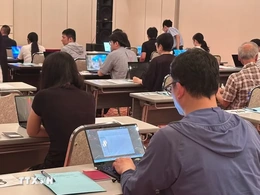 Lần đầu tổ chức thi tiếng Việt trên máy tính ở nước ngoài