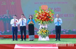 Bí thư Tỉnh ủy Lê Đức Thái dự Ngày hội Toàn dân bảo vệ an ninh Tổ quốc tại xã Xuân Thái