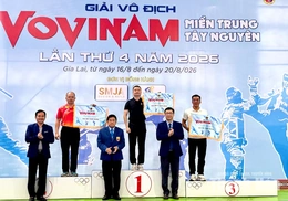Thanh Hóa lần thứ 4 liên tiếp nhất toàn đoàn tại Giải Vô địch Vovinam miền Trung - Tây Nguyên