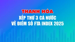 Thanh Hóa xếp thứ 3 cả nước về điểm số FTA Index 2025