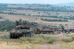NATO tổ chức diễn tập Eagle Spearhead tại Romania với 7 nước đồng minh