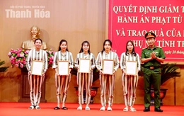 Hội LHPN tỉnh tặng quà nữ phạm nhân Trại giam Thanh Phong