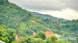 Cảnh báo sạt lở khối lượng lớn đất, đá trên địa bàn xã Nhi Sơn