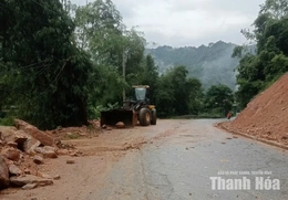 Thanh Hóa tập trung ứng phó, khắc phục hậu quả thiên tai, mưa lũ