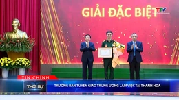 Bản tin Thời sự tối 27/8/2026: Trưởng Ban Tuyên giáo Trung ương làm việc tại Thanh Hóa