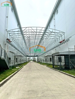 Nhà bạt mái vòm điện GHD - Giải pháp che phủ thông minh
