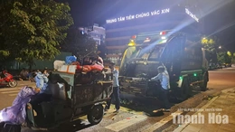 Kết quả ngày đầu thí điểm thu gom rác theo giờ