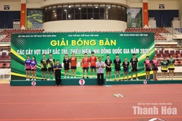 Bóng bàn trẻ Thanh Hóa duy trì mạch 6 mùa giải liên tiếp giành huy chương vàng