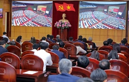 Chấn chỉnh kỷ luật, kỷ cương trong tham dự hội nghị học tập, quán triệt nghị quyết, quy định, chỉ thị, kết luận của Đảng