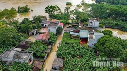 Lũ trên nhiều sông đã đạt đỉnh, cảnh báo ngập lụt diện rộng tại các vùng ven sông