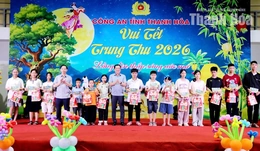 Vui Tết Trung thu 2026 - “Lồng đèn thắp sáng ước mơ”