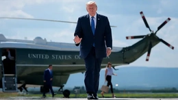 Ông Trump rút ngắn thời gian ở Camp David giữa lúc căng thẳng Trung Đông gia tăng