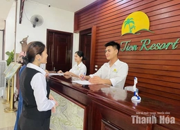 Hoằng Tiến xây dựng đời sống văn hóa&nbsp;gắn với thực hiện nếp sống văn minh du lịch