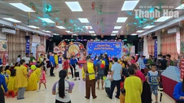 Rộn ràng không khí Trung thu tại Bệnh viện Nhi Thanh Hóa
