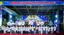 Ấm áp chương trình Tết Trung thu tại xã Hiền Kiệt