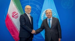 LHQ thúc đẩy đối thoại, Iran đề xuất mở lại eo biển Hormuz