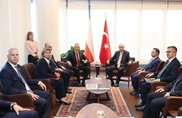 Tổng thống Erdogan gặp người đồng cấp Ba Lan, thúc đẩy hợp tác và thảo luận về Ukraine, Gaza