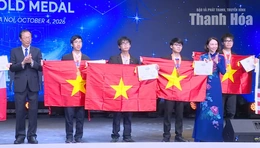 Thanh Hóa có 2 học sinh đoạt Huy chương Vàng Olympic Thiên văn và Vật lý thiên văn quốc tế