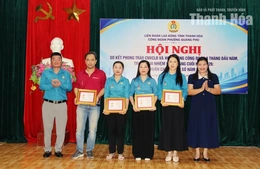 Công đoàn phường Quảng Phú chăm lo thiết thực cho đoàn viên, người lao động