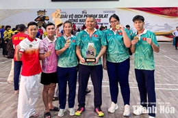 Võ sĩ Thanh Hóa giành 4 HCV, góp công đưa Việt Nam nhất toàn đoàn tại Giải Pencak Silat Đông Nam Á 2026
