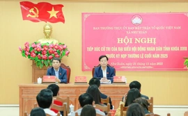 Tổ đại biểu HĐND tỉnh tiếp xúc cử tri xã Như Xuân