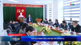 Bản tin Thời sự tối 21/11/2025: Chủ tịch UBND tỉnh làm việc với Sở Nội vụ