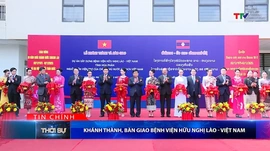 Bản tin Thời sự tối 4/12/2025: Lễ khánh thành, bàn giao Bệnh viện Hữu nghị Lào - Việt Nam