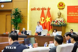 Phiên họp thứ 53 của Ủy ban Thường vụ Quốc hội diễn ra ngày 12/1