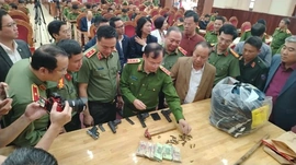 Công an tỉnh Gia Lai thông tin vụ cướp ngân hàng Vietcombank, khen thưởng lực lượng phá án