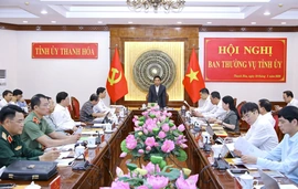 Ban Thường vụ Tỉnh ủy cho ý kiến về quy hoạch khu đô thị, công viên phía Bắc sông Mã