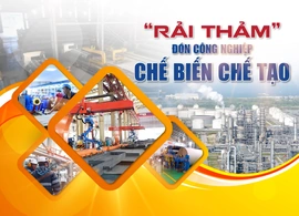 [E-Magazine] “Rải thảm” đón công nghiệp chế biến chế tạo