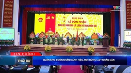 Bản tin Thời sự tối 18/4/2026:&nbsp;Quân khu 4 đón nhận danh hiệu Anh hùng Lực lượng vũ trang nhân dân