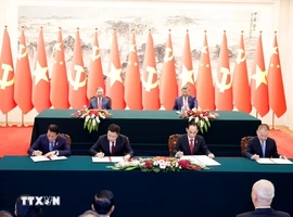 32 văn kiện hợp tác được ký kết trong chuyến thăm Trung Quốc của Tổng Bí thư, Chủ tịch nước Tô Lâm