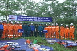 Ra quân giải phóng hành lang an toàn lưới điện cao áp tại Như Thanh