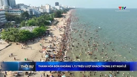 Bản tin Thời sự tối 3/5/2026:&nbsp;Thanh Hóa đón khoảng 1,72 triệu lượt khách trong 2 kỳ nghỉ lễ