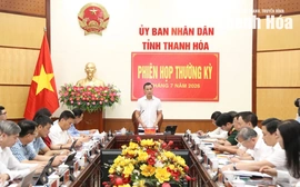 Chủ tịch UBND tỉnh Tô Anh Dũng chủ trì phiên họp thường kỳ tháng 7/2026