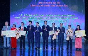 46 giải pháp xuất sắc đoạt giải Hội thi Sáng tạo kỹ thuật Thanh Hóa lần thứ XIV