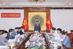 Các ban Đảng Tỉnh ủy nâng cao chất lượng tham mưu, đáp ứng yêu cầu nhiệm vụ trong giai đoạn mới