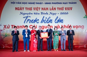 Ngày thơ Việt Nam lần thứ 24 tại Thanh Hóa: “Trước biển lớn. Xứ Thanh - Cội nguồn và khát vọng”
