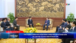 Bản tin Thời sự tối 29/3/2026:&nbsp;Thủ tướng Chính phủ Phạm Minh Chính tiếp Đại sứ Nhật Bản và làm việc tại Khu kinh tế Nghi Sơn
