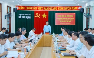 Bí thư Tỉnh ủy Lê Đức Thái: Ngành Xây dựng phải đổi mới mạnh mẽ tư duy quản lý, chủ động kiến tạo không gian phát triển