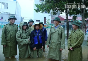 Chủ động kiểm tra từ sớm, từ xa, không chờ đến khi mưa lũ xảy ra mới bắt đầu rà soát, chuẩn bị