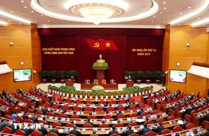 Khai mạc trọng thể Hội nghị lần thứ Tư, Ban Chấp hành Trung ương Đảng khóa XIV
