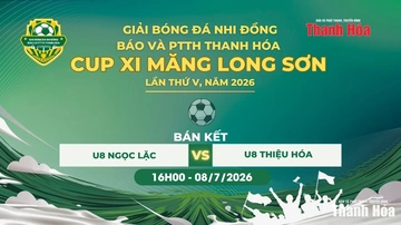 [TRỰC TIẾP ] Bán kết: U8 Ngọc Lặc vs U8 Thiệu Hóa