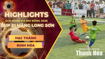 [Highlights] Bán kết: U10 Hạc Thành vs U10 Định Hòa