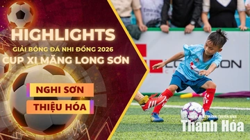 [HIGHLIGHTS] Chung kết: U8 Nghi Sơn vs U8 Thiệu Hóa